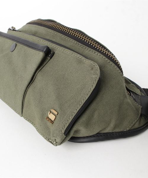 G-STAR(ジースター)の「Stalt Dast Waistbag(ボディバッグ/ウエストポーチ・メンズ・グリーン系その他・ONE SIZE)」の3枚目の写真