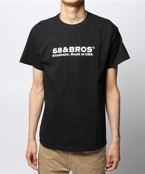 68&brothers(シックスティエイトアンドブラザーズ)の「STANDARD(Tシャツ/カットソー・メンズ・ホワイト/ブラック/ヘザーグレー/ブルー・SMALL/LARGE/X-LARGE/MEDIUM)」の12枚目の写真