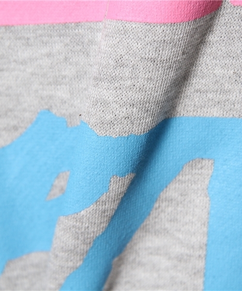 WEGO（ウィゴー）の「WEGO/ロゴプリントスウェット（スウェット・レディース・オフホワイト/杢グレー/サックスブルー/ライトピンク・FREE）」の11枚目の写真