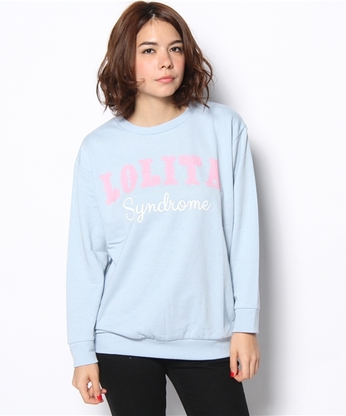 WEGO（ウィゴー）の「WEGO/ロゴプリントスウェット（スウェット・レディース・オフホワイト/杢グレー/サックスブルー/ライトピンク・FREE）」の16枚目の写真