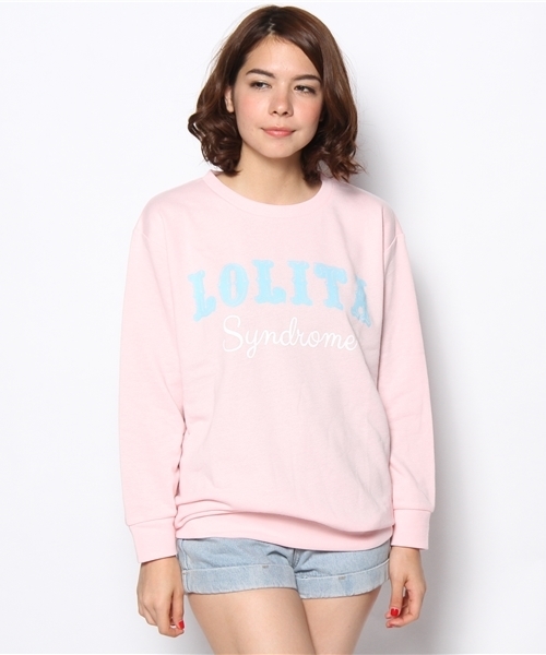 WEGO（ウィゴー）の「WEGO/ロゴプリントスウェット（スウェット・レディース・オフホワイト/杢グレー/サックスブルー/ライトピンク・FREE）」の17枚目の写真