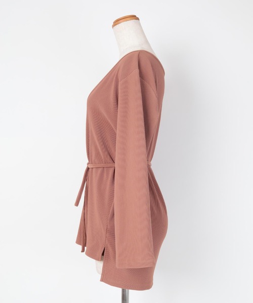 SEA DRESS（シードレス）の「2wayリブガウン/ラッシュガード（ラッシュガード・レディース・ブラック/アイボリー/ブラウン系その他/グリーン系その他/ホワイト・M/L）」の11枚目の写真