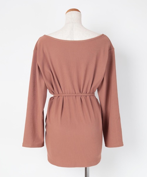 SEA DRESS（シードレス）の「2wayリブガウン/ラッシュガード（ラッシュガード・レディース・ブラック/アイボリー/ブラウン系その他/グリーン系その他/ホワイト・M/L）」の9枚目の写真