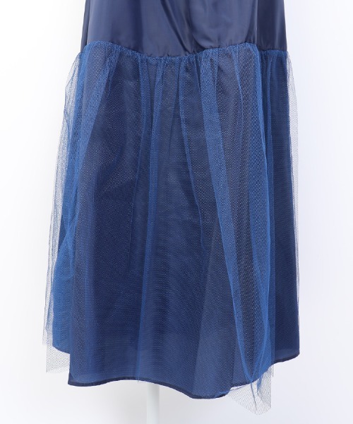 Fashion Letter（ファッションレター）の「トップスレースシャンタン 演奏会用ロングドレス（ドレス・レディース・パープル/ネイビー/ブラック/グリーン/ワイン・M）」の18枚目の写真