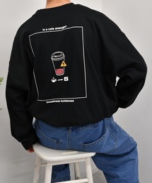 kutir | カフェプリントロンT(Tシャツ/カットソー)