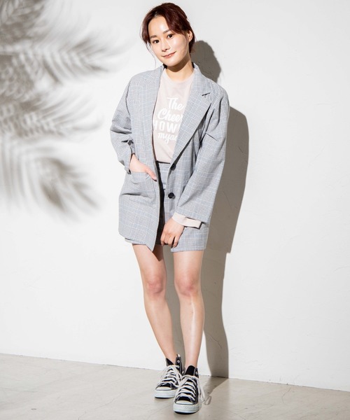 WEGO（ウィゴー）の「WEGO/【セットアップ対応商品】レースアップスカパン（スカート・レディース・アイボリー/ブラック/グレー系その他2・FREE）」の12枚目の写真