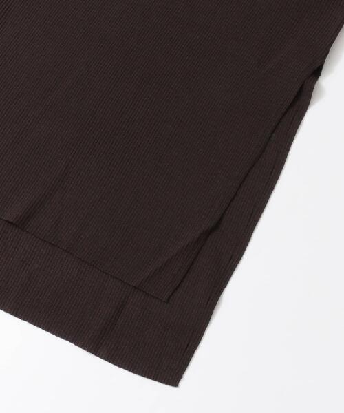 LAATO(ラート)の「BIG KNIT T-SHIRTS(ニット/セーター・レディース・ブラウン/オフホワイト/グリーン・FREE)」の10枚目の写真
