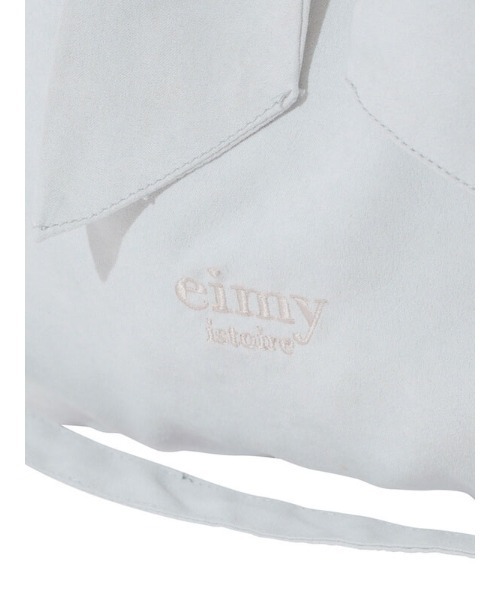 EIMY ISTOIRE（エイミーイストワール）の「リボン2WAYトートバッグ（トートバッグ・レディース・アイボリー/ブラック/ピンク/サックスブルー/パープル/ネイビー/オレンジ/レッド・FREE）」の16枚目の写真