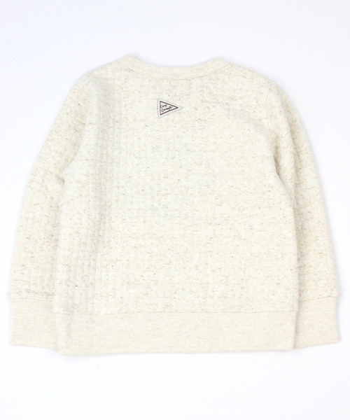 SKAPE（エスケープ）の「ﾄﾘｹﾗﾄﾚｰﾅｰ（スウェット・キッズ・グレー/アイボリー・110cm/100cm/120cm/130cm/80ｃｍ/90cm）」の3枚目の写真