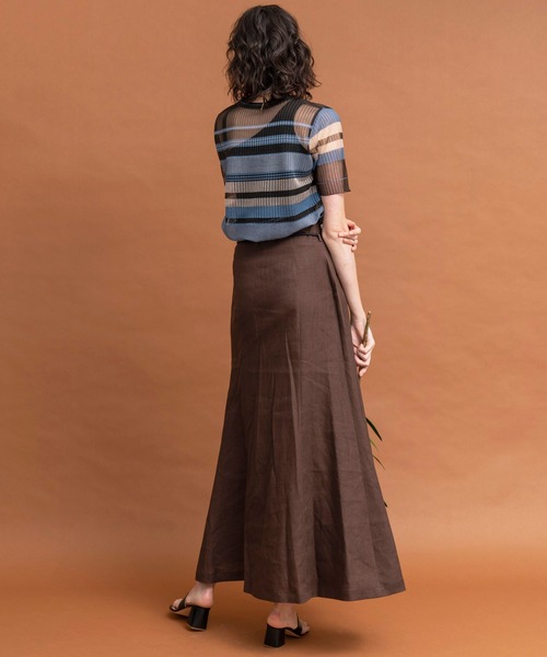 MAISON SPECIAL（メゾンスペシャル）の「シアーランダムボーダー
