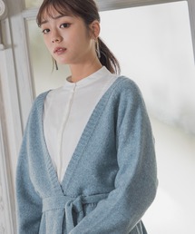Andemiu | バンドカラーシャツ914239(シャツ/ブラウス)