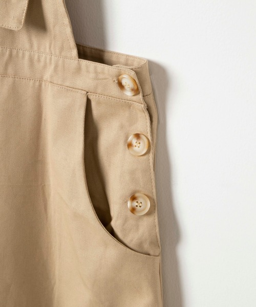 WEGO（ウィゴー）の「WEGO/ミドルジャンスカ（ジャンパースカート・レディース・ベージュ・FREE）」の7枚目の写真