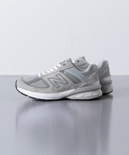 NEW BALANCE（ニューバランス）の「＜New Balance（ニューバランス）＞W990 V5 スニーカー（スニーカー・レディース・グレー/ブラック・23cm/23.5cm/22.5cm/24.5cm/22cm/25cm/24cm）」の2枚目の写真
