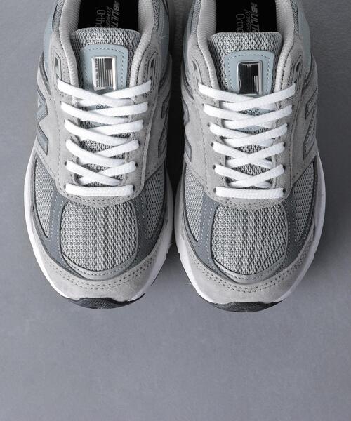 NEW BALANCE（ニューバランス）の「＜New Balance（ニューバランス）＞W990 V5 スニーカー（スニーカー・レディース・グレー/ブラック・23cm/23.5cm/22.5cm/24.5cm/22cm/25cm/24cm）」の6枚目の写真