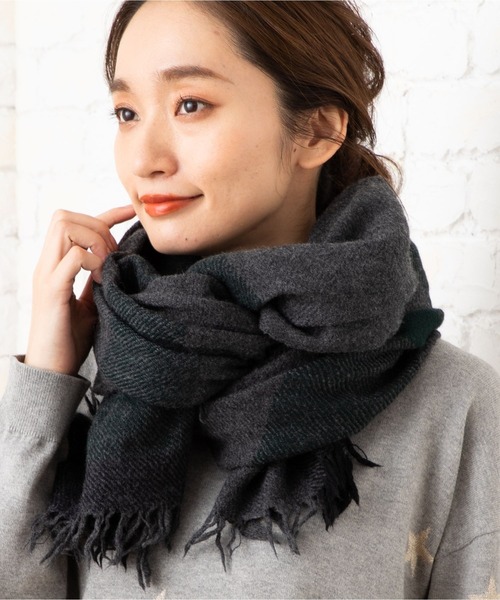 WEAVER'S WEFT 大判ウールストール