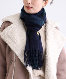n100 エヌワンハンドレッド　カシミヤマフラー ブルー 2025年最新】n100 ストール カシミアの人気アイテム - メルカリ