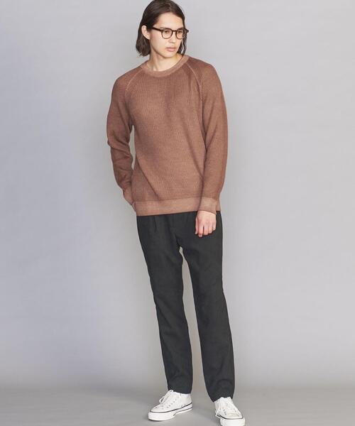 BEAUTY&YOUTH UNITED ARROWS（ビューティーアンドユースユナイテッドアローズ）の「BY ウォッシャブルウール フェード アゼ ニット（ニット/セーター・メンズ・ダークグレー/ネイビー/ピンク・X-LARGE/LARGE/MEDIUM/SMALL）」の18枚目の写真