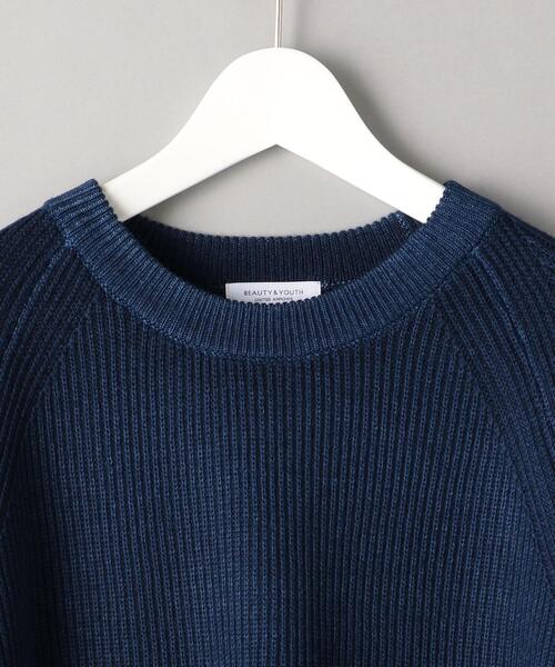 BEAUTY&YOUTH UNITED ARROWS（ビューティーアンドユースユナイテッドアローズ）の「BY ウォッシャブルウール フェード アゼ ニット（ニット/セーター・メンズ・ダークグレー/ネイビー/ピンク・X-LARGE/LARGE/MEDIUM/SMALL）」の12枚目の写真