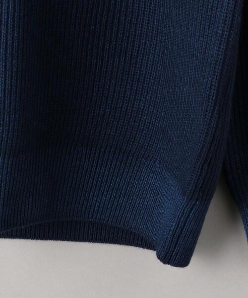 BEAUTY&YOUTH UNITED ARROWS（ビューティーアンドユースユナイテッドアローズ）の「BY ウォッシャブルウール フェード アゼ ニット（ニット/セーター・メンズ・ダークグレー/ネイビー/ピンク・X-LARGE/LARGE/MEDIUM/SMALL）」の10枚目の写真