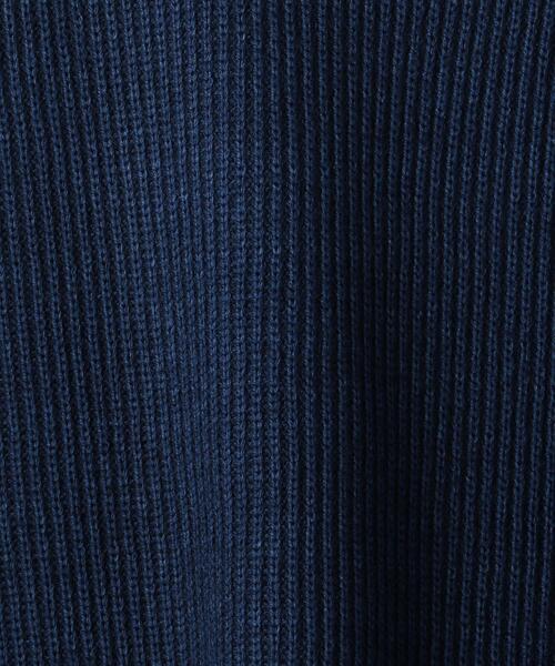 BEAUTY&YOUTH UNITED ARROWS（ビューティーアンドユースユナイテッドアローズ）の「BY ウォッシャブルウール フェード アゼ ニット（ニット/セーター・メンズ・ダークグレー/ネイビー/ピンク・X-LARGE/LARGE/MEDIUM/SMALL）」の9枚目の写真