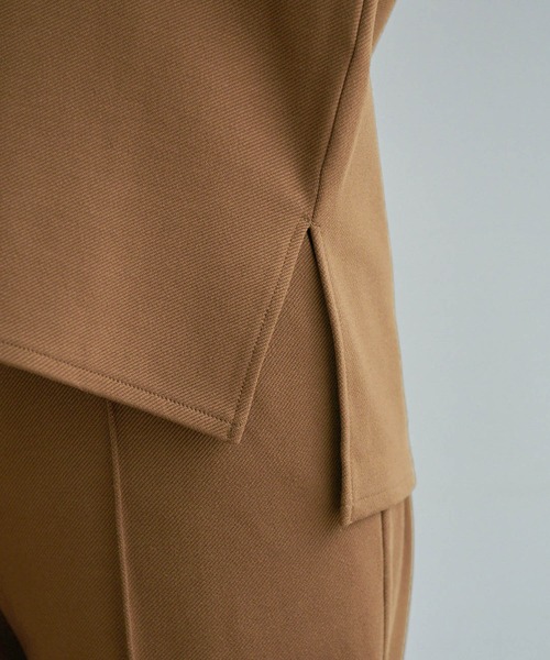 ROPE' PICNIC（ロペピクニック）の「裏起毛キーネックトップス（その他トップス・レディース・グレー/ダークブラウン/ブラック/ブルー・38/40）」の11枚目の写真