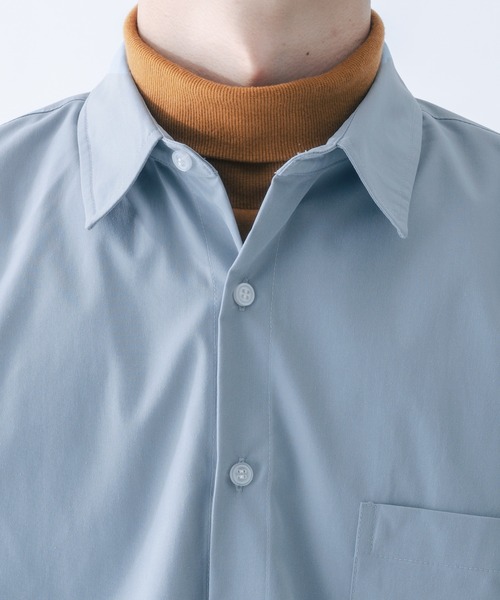 epnok(エプノック)の「サイドスリットベーシックシャツ(シャツ/ブラウス・メンズ・ライトブルー/オフホワイト/ダークグレー・MEDIUM/LARGE)」の21枚目の写真