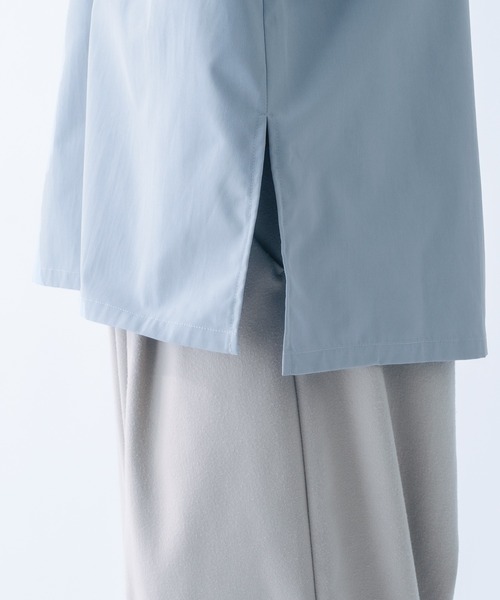 epnok(エプノック)の「サイドスリットベーシックシャツ(シャツ/ブラウス・メンズ・ライトブルー/オフホワイト/ダークグレー・MEDIUM/LARGE)」の17枚目の写真