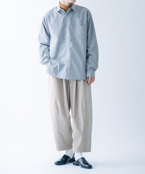 shirocon/yori ホワイト パフスリーブシャツ サイドスリット shirocon ハートフクレショートシャツ | 2024 SP Collction| yori