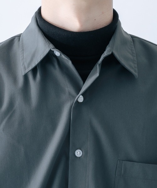 epnok(エプノック)の「サイドスリットベーシックシャツ(シャツ/ブラウス・メンズ・ライトブルー/オフホワイト/ダークグレー・MEDIUM/LARGE)」の8枚目の写真