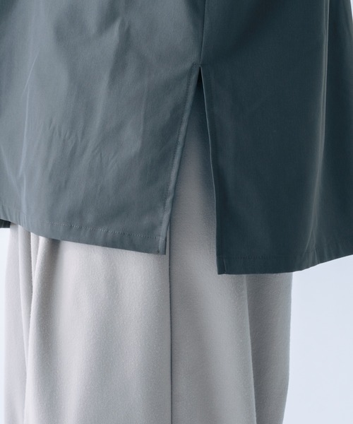 epnok(エプノック)の「サイドスリットベーシックシャツ(シャツ/ブラウス・メンズ・ライトブルー/オフホワイト/ダークグレー・MEDIUM/LARGE)」の13枚目の写真