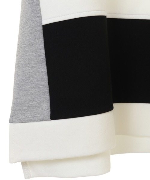 UNION STATION（ユニオンステーション）の「【ポンチ素材】レイヤードシャツ（Tシャツ/カットソー・メンズ・ベージュ/オフホワイト/ブラック・LL/S/L/M）」の8枚目の写真