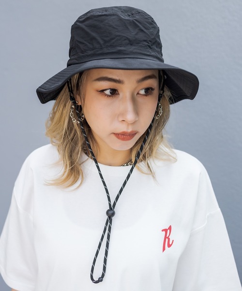 RASVOA(ラスボア)の「【WEB限定】サファリハット(ハット・レディース・ブラック・FREE)」の3枚目の写真