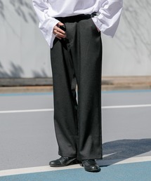 【Adoon plain】ロゴストレートパンツ