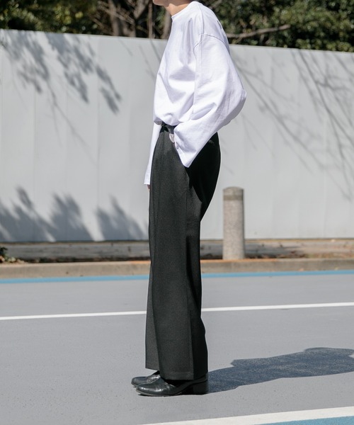 Adoon plain（アドーンプレーン）の「【Adoon plain】ロゴストレートパンツ（その他パンツ・メンズ・ホワイト/ブラック/イエロー・SMALL/MEDIUM/LARGE）」の9枚目の写真