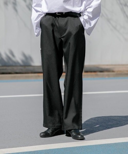 Adoon plain（アドーンプレーン）の「【Adoon plain】ロゴストレートパンツ（その他パンツ・メンズ・ホワイト/ブラック/イエロー・SMALL/MEDIUM/LARGE）」の6枚目の写真