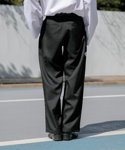 Adoon plain（アドーンプレーン）の「【Adoon plain】ロゴストレートパンツ（その他パンツ・メンズ・ホワイト/ブラック/イエロー・SMALL/MEDIUM/LARGE）」の18枚目の写真