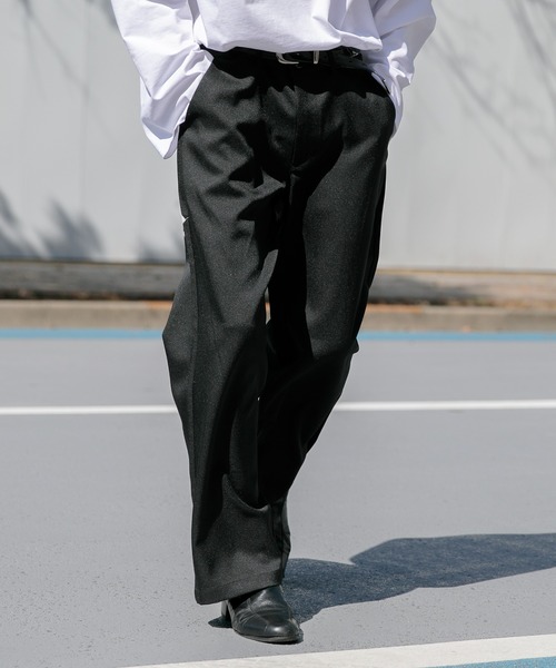 Adoon plain（アドーンプレーン）の「【Adoon plain】ロゴストレートパンツ（その他パンツ・メンズ・ホワイト/ブラック/イエロー・SMALL/MEDIUM/LARGE）」の7枚目の写真