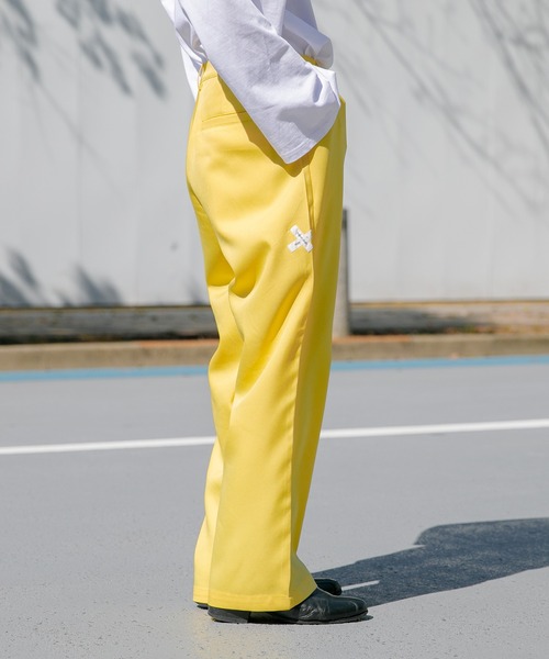 Adoon plain（アドーンプレーン）の「【Adoon plain】ロゴストレートパンツ（その他パンツ・メンズ・ホワイト/ブラック/イエロー・SMALL/MEDIUM/LARGE）」の21枚目の写真