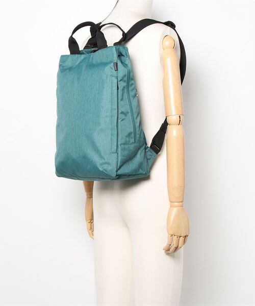 ROOTOTE（ルートート）の「ルートート/軽量 はっ水素材 リュック型 トートバッグ SN.セオルー.ライトWリペレント-B（バックパック/リュック・レディース・イエロー/ライトグレー/ブラック/グリーン・FREE）」の22枚目の写真