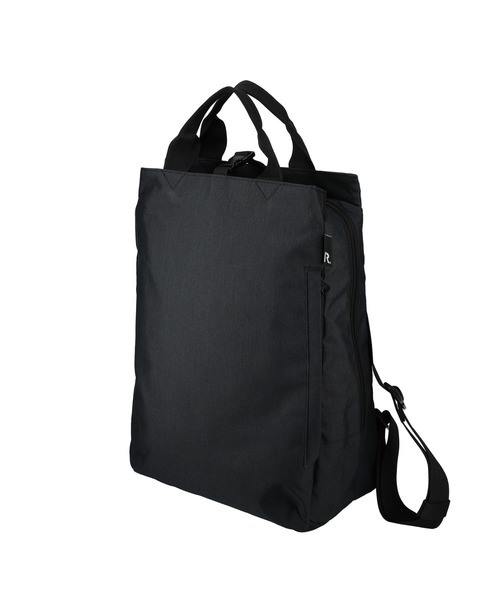 ROOTOTE（ルートート）の「ルートート/軽量 はっ水素材 リュック型 トートバッグ SN.セオルー.ライトWリペレント-B（バックパック/リュック・レディース・イエロー/ライトグレー/ブラック/グリーン・FREE）」の2枚目の写真