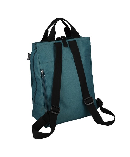 ROOTOTE（ルートート）の「ルートート/軽量 はっ水素材 リュック型 トートバッグ SN.セオルー.ライトWリペレント-B（バックパック/リュック・レディース・イエロー/ライトグレー/ブラック/グリーン・FREE）」の7枚目の写真