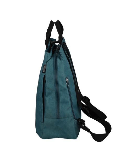 ROOTOTE（ルートート）の「ルートート/軽量 はっ水素材 リュック型 トートバッグ SN.セオルー.ライトWリペレント-B（バックパック/リュック・レディース・イエロー/ライトグレー/ブラック/グリーン・FREE）」の18枚目の写真