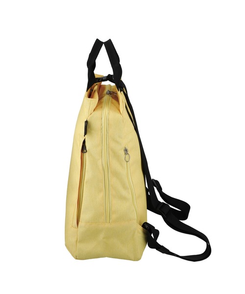 ROOTOTE（ルートート）の「ルートート/軽量 はっ水素材 リュック型 トートバッグ SN.セオルー.ライトWリペレント-B（バックパック/リュック・レディース・イエロー/ライトグレー/ブラック/グリーン・FREE）」の20枚目の写真
