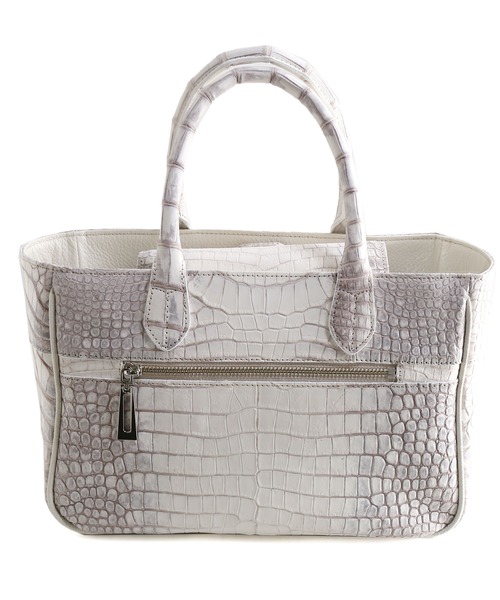 ヒマラヤクロコダイルレザーハンドバッグ日本製（ハンドバッグ）｜sankyo shokai（サンキョウショウカイ）