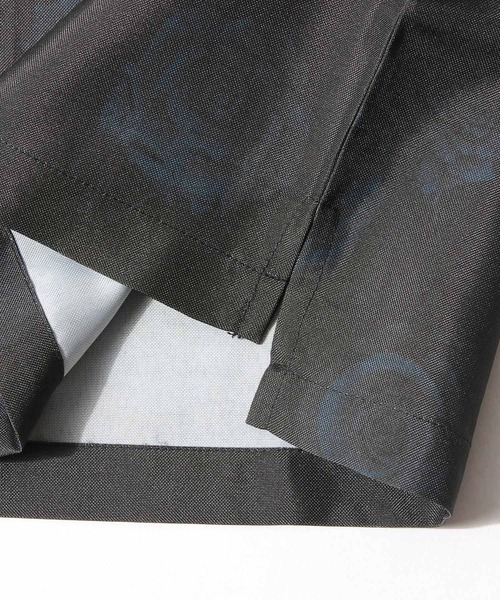 ZIP FIVE（ジップファイブ）の「【ZIP FIVE】高密度ポリトロ半端袖オープンカラーシャツ【ビッグシルエット】（シャツ/ブラウス・メンズ・パープル/カーキ/ブラック系/ブラック系3/ブラック/ブラック系1/ネイビー/ベージュ系/ベージュ/ブルー/ブラック系2/ブラウン/ベージュ系1・LARGE/MEDIUM/X-LARGE）」の17枚目の写真