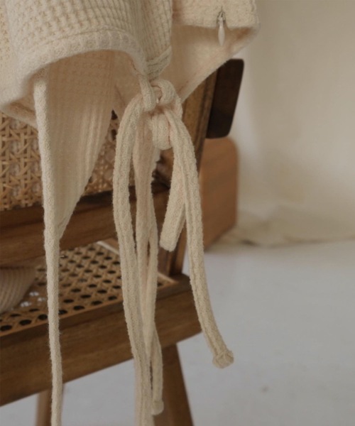 Amiur(エミレ)の「waffle camisole ops(ワンピース・レディース・クリーム・FREE)」の21枚目の写真