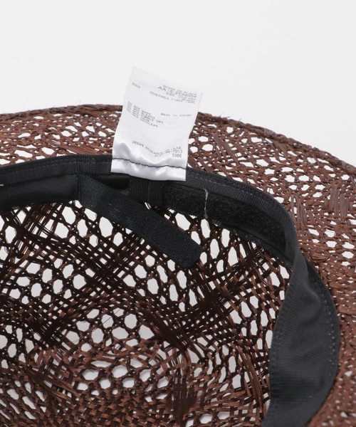 SENSE OF PLACE by URBAN RESEARCH(センスオブプレイスバイアーバンリサーチ)の「スカシアミハット(ハット・レディース・ブラウン/アイボリー/ブラック・ONE)」の15枚目の写真