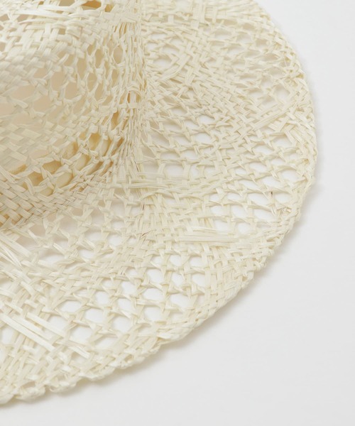 SENSE OF PLACE by URBAN RESEARCH(センスオブプレイスバイアーバンリサーチ)の「スカシアミハット(ハット・レディース・ブラウン/アイボリー/ブラック・ONE)」の17枚目の写真