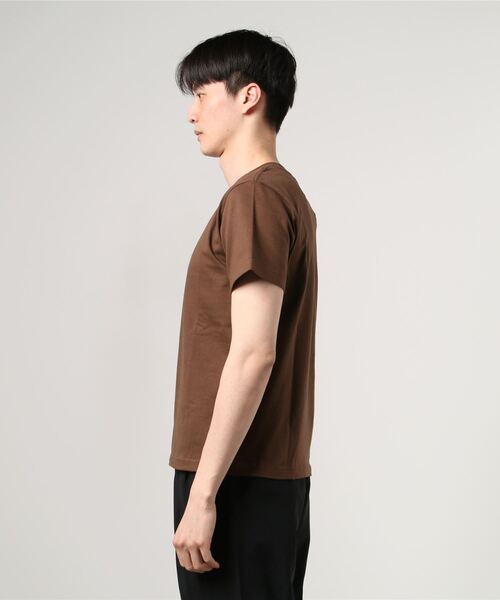 Munsingwear Grand-Slam（マンシングウェア　グランドスラム）の「ペンギン バイ マンシングウェア TOBIAS CASUALS×Munsingwear　コラボレーションTシャツ メンズ ユニセックス ウェア ゴルフ（Tシャツ/カットソー・メンズ・ホワイト/ライトグレー/ブラウン/グレー・L/M/S）」の7枚目の写真