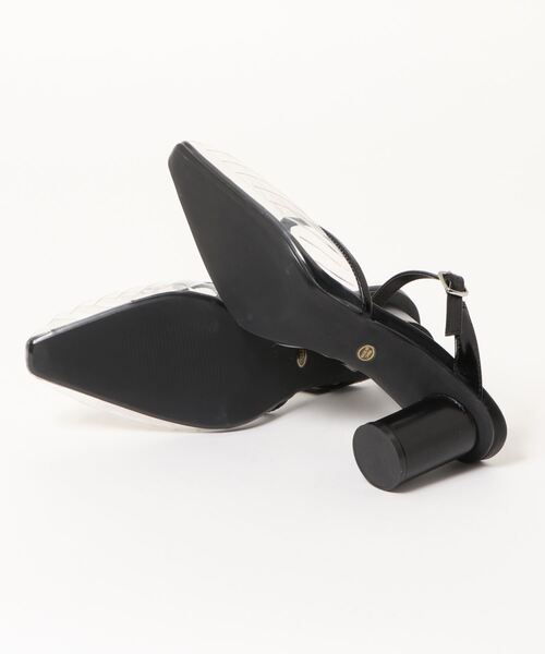 Ameri（アメリ）の「INCISION CLEAR MULE（サンダル・レディース・ブラック/ベージュ・SMALL/MEDIUM/LARGE）」の11枚目の写真